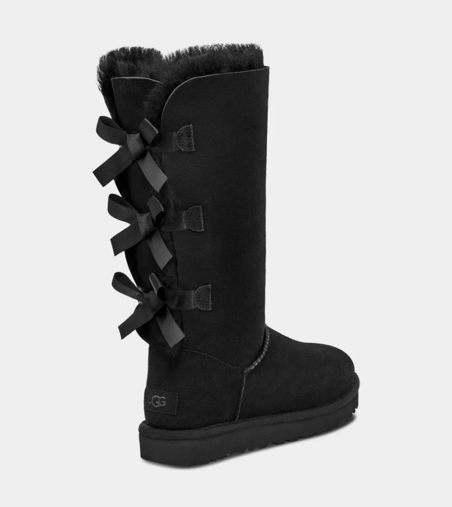 UGG Bailey Bow Tall II Boots for Women in Black - Waterproof Winter Boots