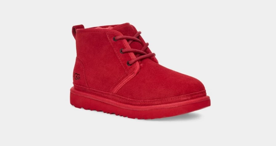 UGG Kids Neumel II Boot in Samba Red - Waterproof Winter Boots for Boys & Girls