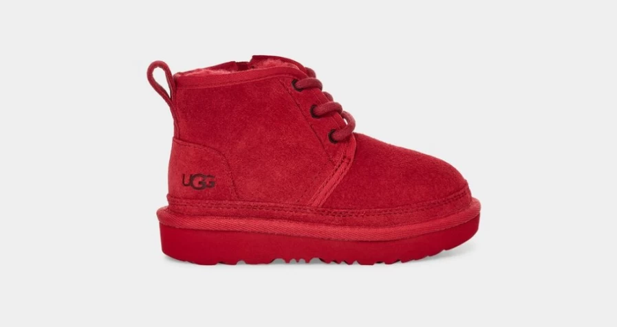 UGG Neumel II Boots for Toddlers in Samba Red - Kids' Comfortable Winter Boots