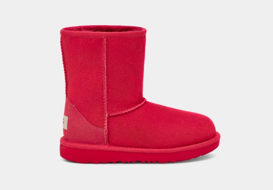 UGG Kids' Classic II Boot in Samba Red - Classic Winter Boots for Children