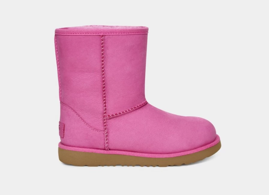 UGG Classic II Weather Short Pink Azalea Toddlers' Waterproof Boots