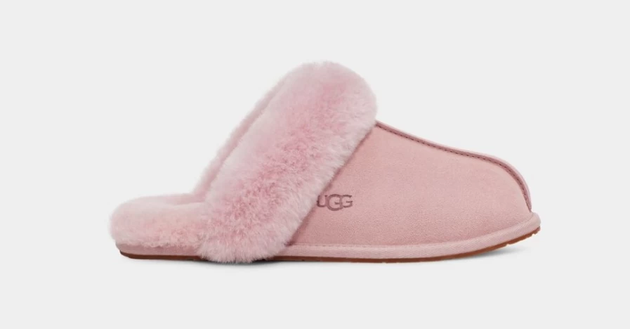 UGG Women's Scuffette II Slippers in Rose Grey - Cozy Indoor/Outdoor Slides