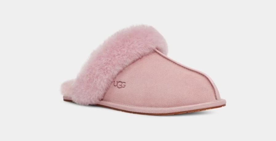 UGG Women's Scuffette II Slippers in Rose Grey - Cozy Indoor/Outdoor Slides