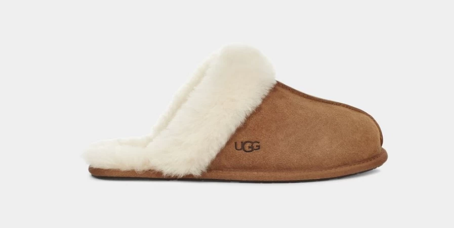UGG Women's Scuffette II Slippers in Chestnut - Cozy Indoor/Outdoor Slide