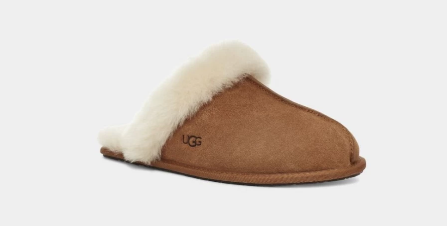 UGG Women's Scuffette II Slippers in Chestnut - Cozy Indoor/Outdoor Slide