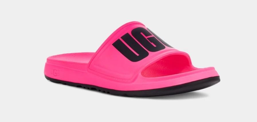 UGG Wilcox Slide All-Gender Sandals in Taffy Pink | Comfortable & Stylish Footwear