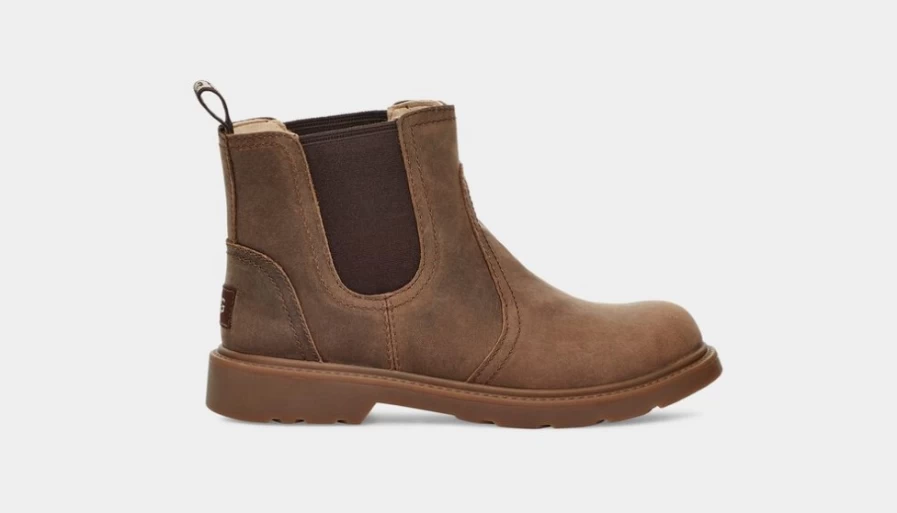 UGG Kids' Bolden Weather Boots in Walnut - Waterproof Winter Footwear for Children
