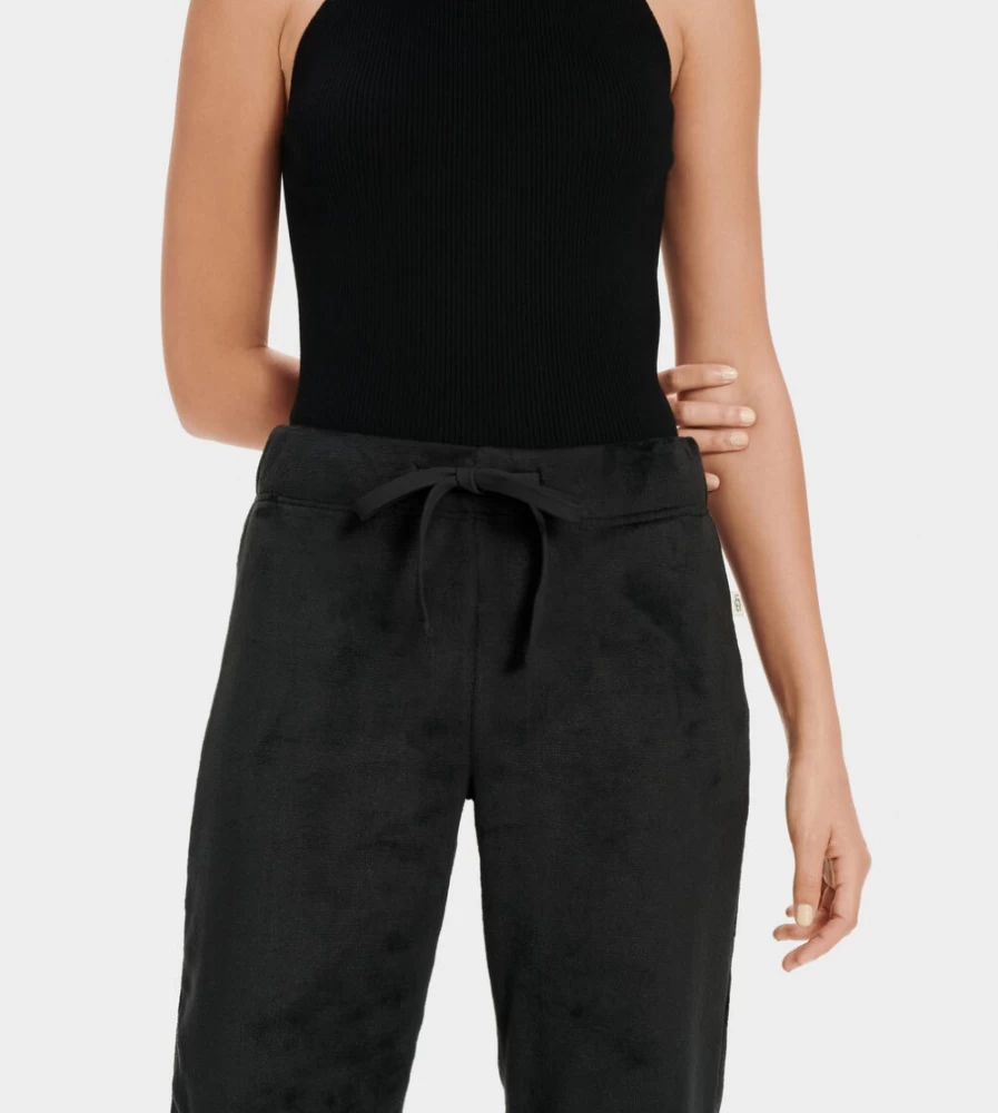 UGG Women's Black Betsey Fleece Bottoms - Cozy Winter Pants