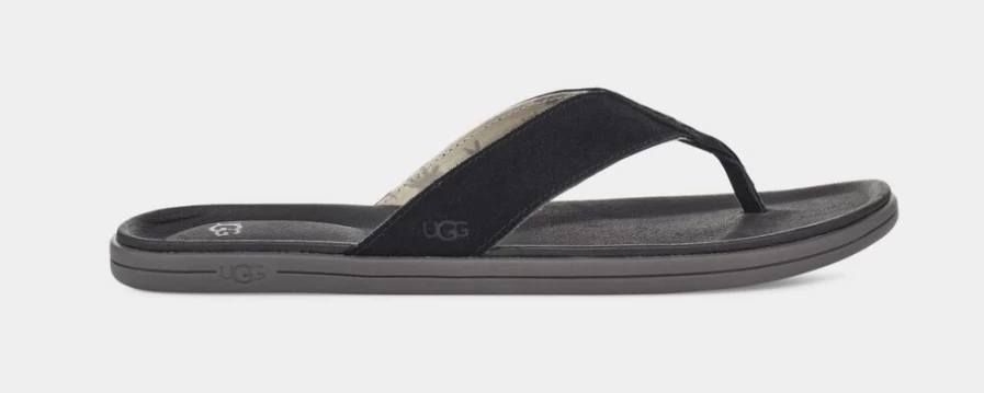 UGG Brookside Flip Men's Black Slide Sandals