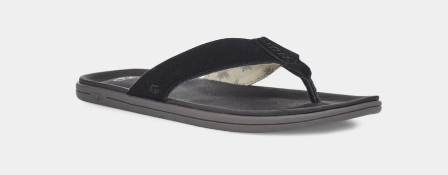 UGG Brookside Flip Men's Black Slide Sandals