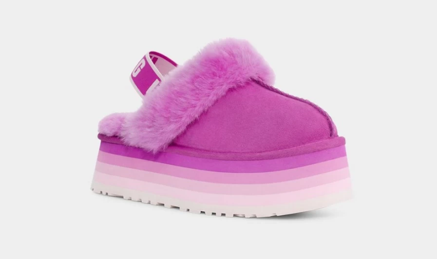 UGG Women's Funkette Boots in Purple Ruby | Stylish & Comfortable Footwear