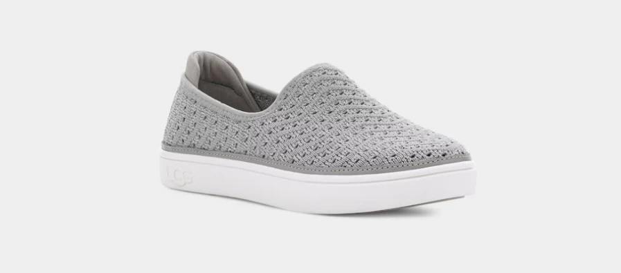 UGG Caplan Slip-On Toddlers & Big Kids Seal Metallic Knit Shoes