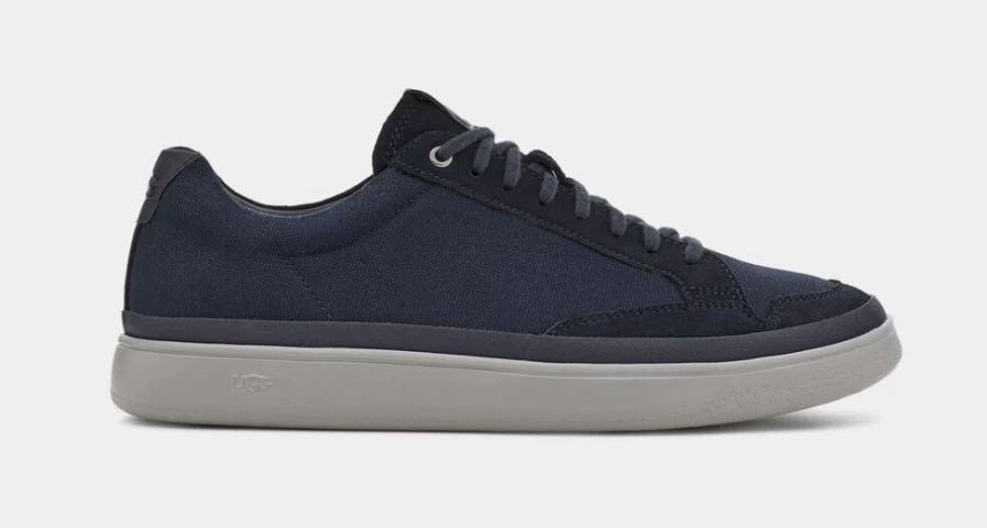 UGG Men's South Bay Sneaker Low Canvas Shoes in Dark Sapphire