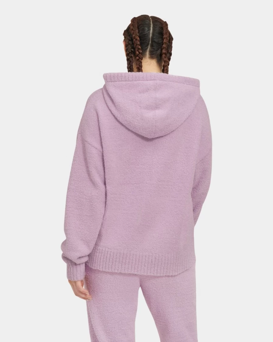 UGG Women's Asala Hoodie in Lilac Frost | Cozy Pullover Sweatshirt