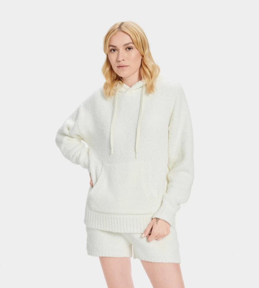 UGG Women's Cream Asala Hoodie - Soft Fleece Pullover for Comfort & Style