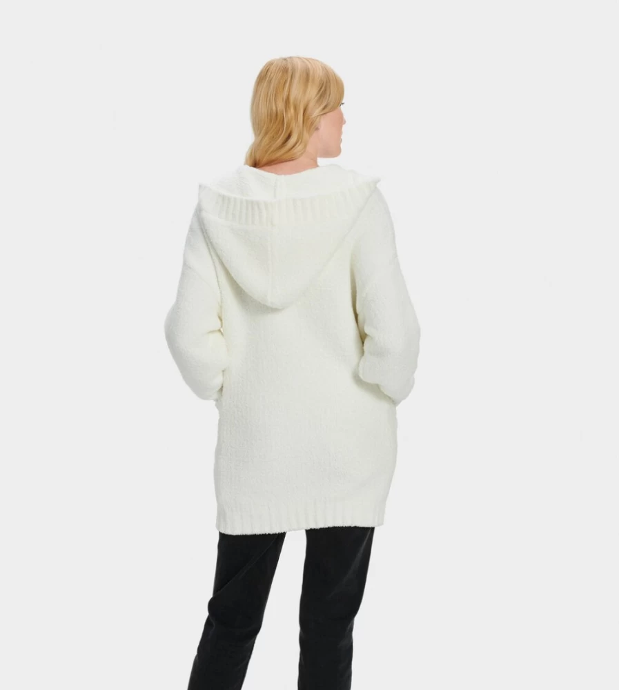 UGG Women's Cream Franca Travel Cardigan - Soft Cozy Knit Sweater for Women