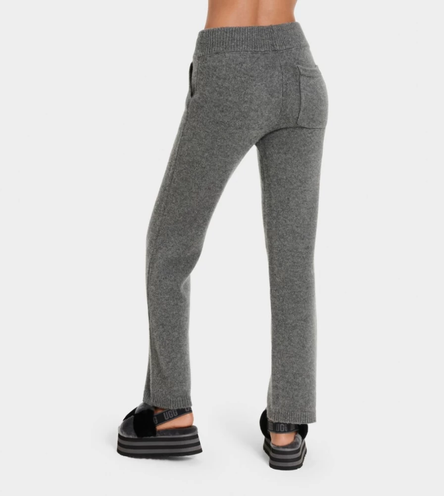 UGG Women's Charcoal Cashmere-Blend Pants - Soft & Comfortable Aida Style