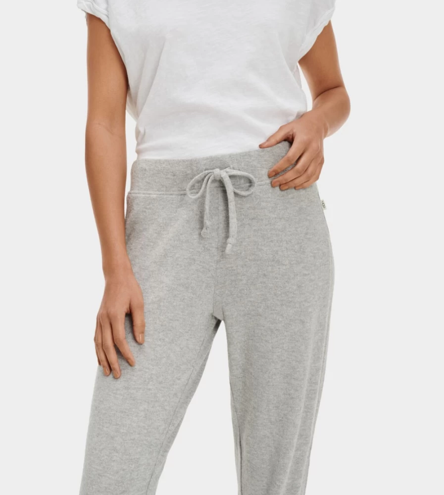 UGG Women's Casia Jogger Pants in Grey Heather - Comfortable Lounge & Casual Wear