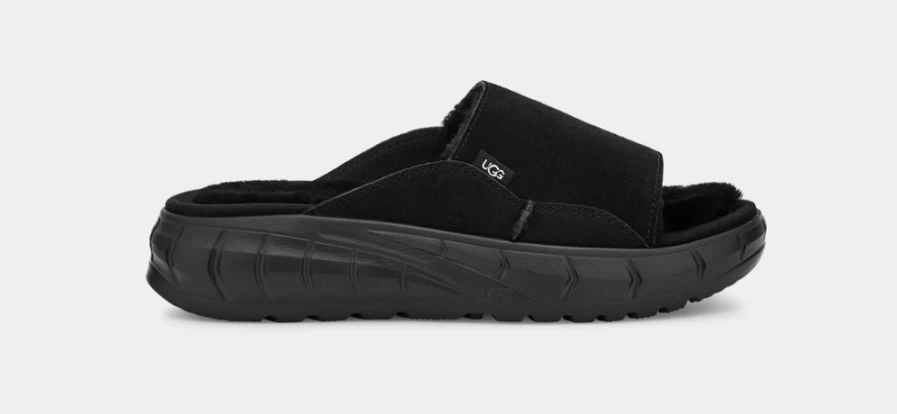 UGG Women's Westsider Slide Sandals in Black Suede - Comfortable & Stylish