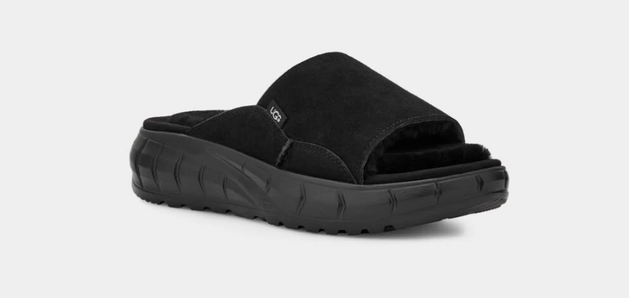 UGG Women's Westsider Slide Sandals in Black Suede - Comfortable & Stylish