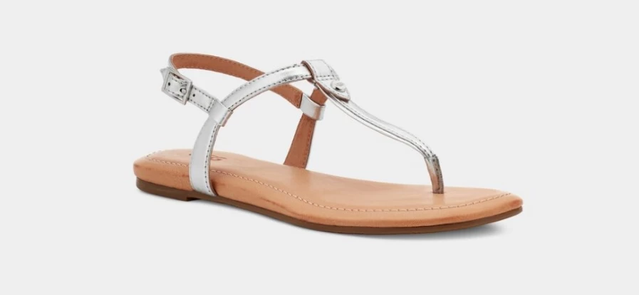 UGG Women's Madeena Boots in Silver Metallic - Stylish & Comfortable Footwear