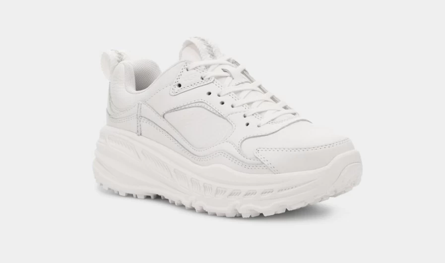 UGG Women's White Leather CA805 Boots | Genuine Leather Footwear
