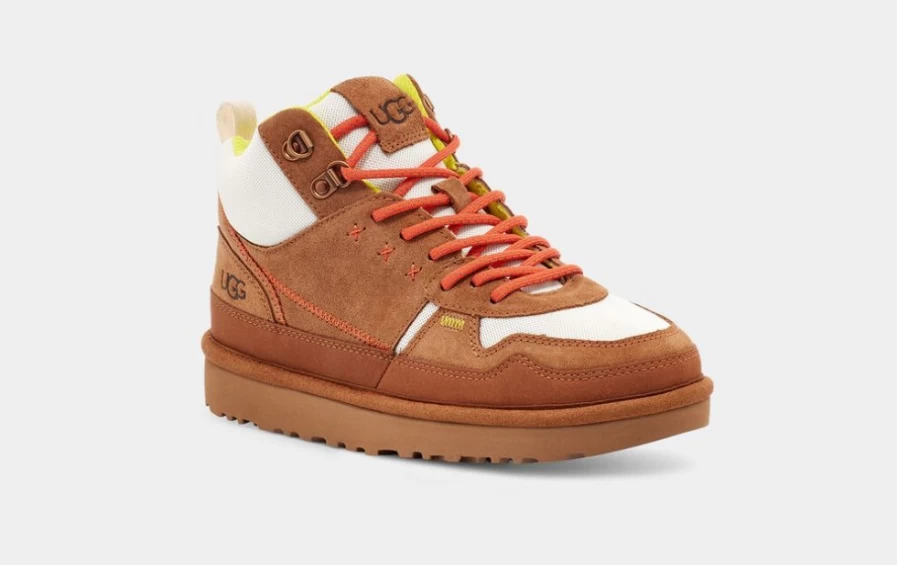 UGG Women's Chestnut Highland Hi Heritage Mesh Boots