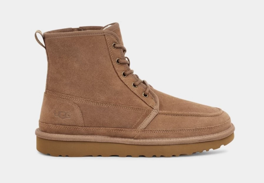 UGG Neumel Chestnut High Top Moc Toe Boots for Men