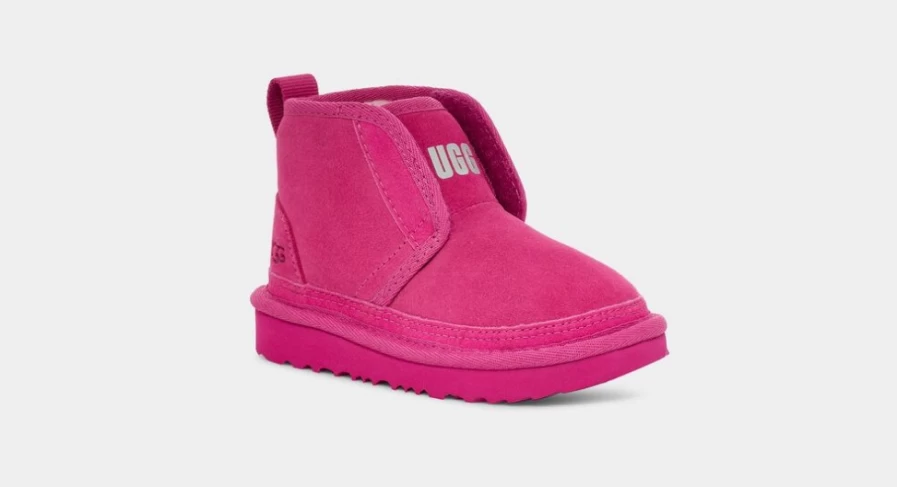 UGG Neumel EZ-Fit Raspberry Sorbet Boots for Toddlers
