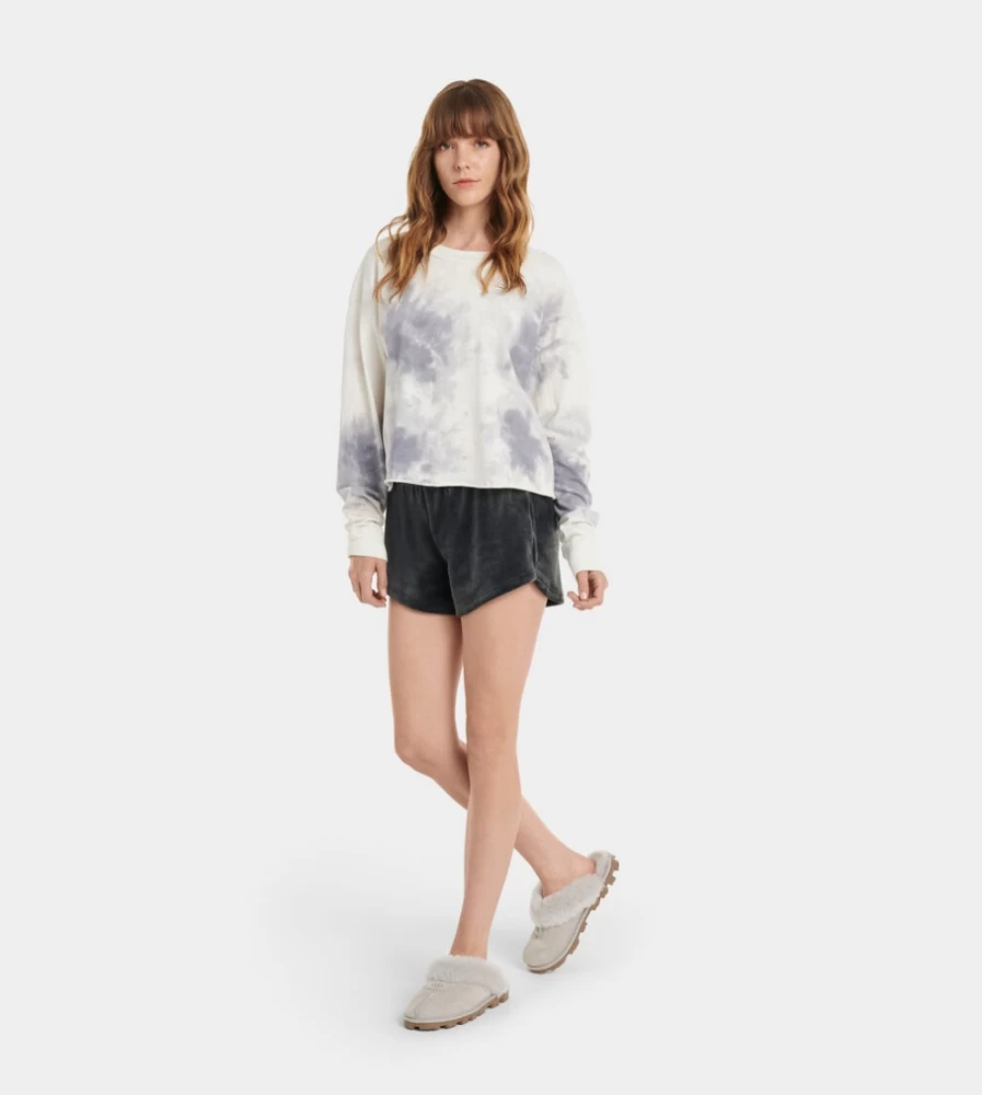 UGG Women's Valerius Lounge Shorts in Ink Black - Comfortable Casual Wear