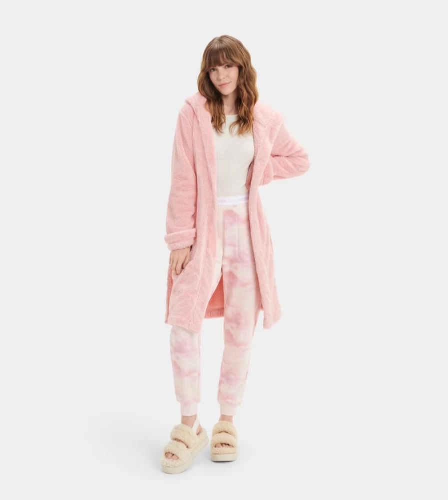 UGG Women's Soft Kiss Plush Robe - Luxurious Cozy Bathrobe for Women
