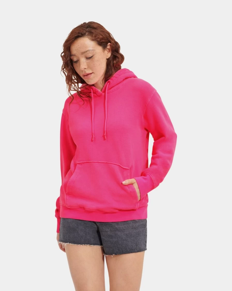 UGG Women's Neon Pink Tatiana Hoodie - Soft & Stylish Pullover Sweatshirt
