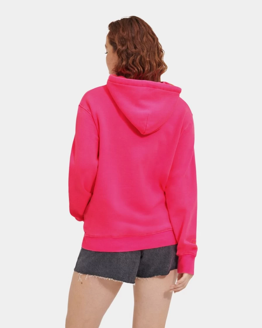 UGG Women's Neon Pink Tatiana Hoodie - Soft & Stylish Pullover Sweatshirt