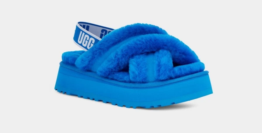 UGG Women's Dive Disco Cross Slide Sandals