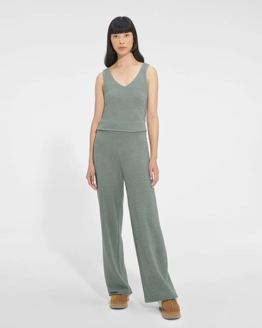 UGG Women's Dulcie Knit Top in Grey Sage - Soft Casual Sweater