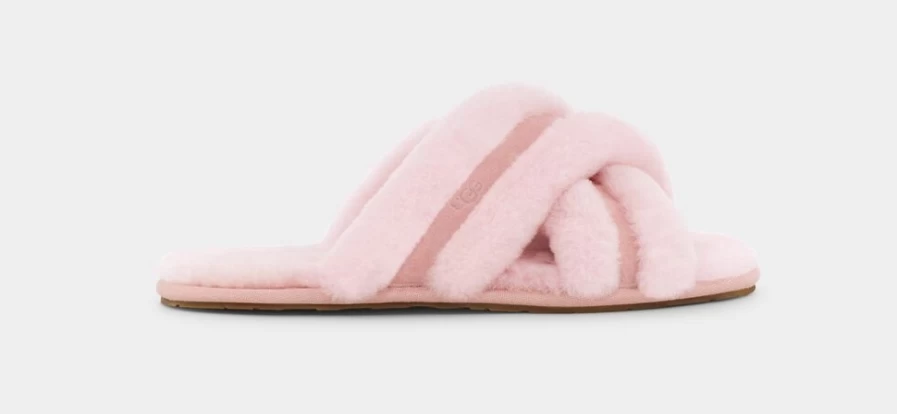 UGG Women's Scuffita Slippers in Pink Cloud | Cozy Indoor/Outdoor Slides