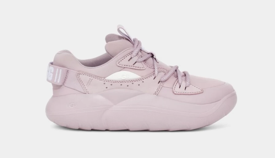 UGG Women's LA Cloud Lace Boots in Rose Grey | Comfort & Style