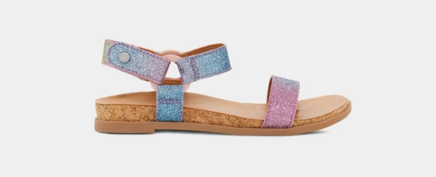 UGG Kids Rainbow Glitter Rynell Boots - Sparkly & Colorful Footwear for Children