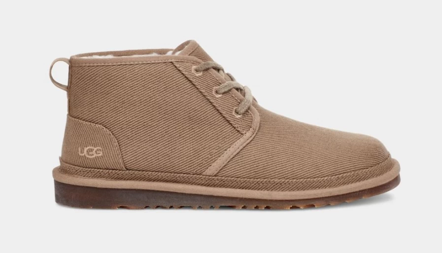 UGG Men's Neumel Loam Natural Suede Chukka Boots