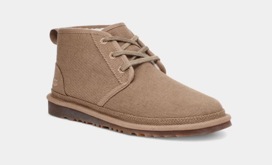 UGG Men's Neumel Loam Natural Suede Chukka Boots