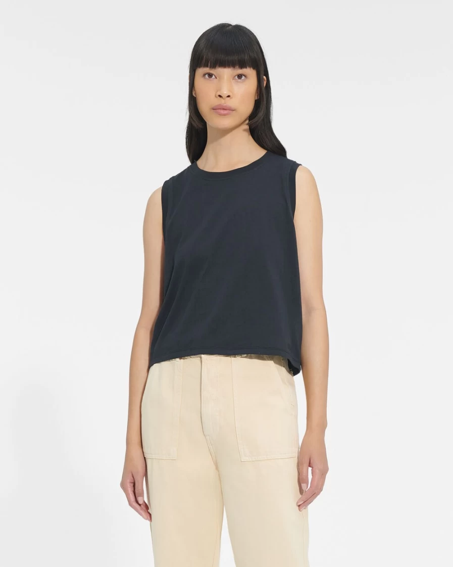 UGG Women's Black Soni Muscle Tank Top for Comfort & Style