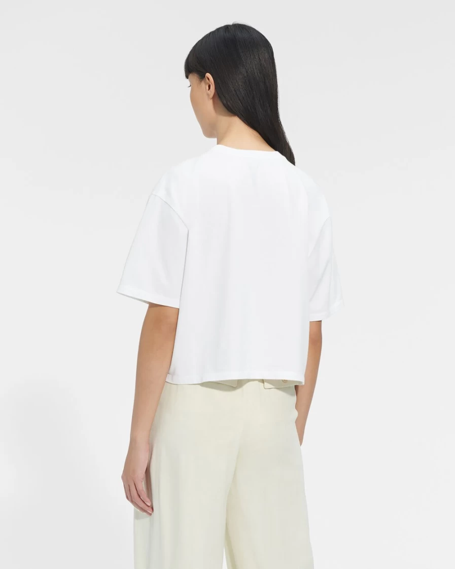 UGG Women's Fionna Logo T-Shirt - White & Black Casual Tee