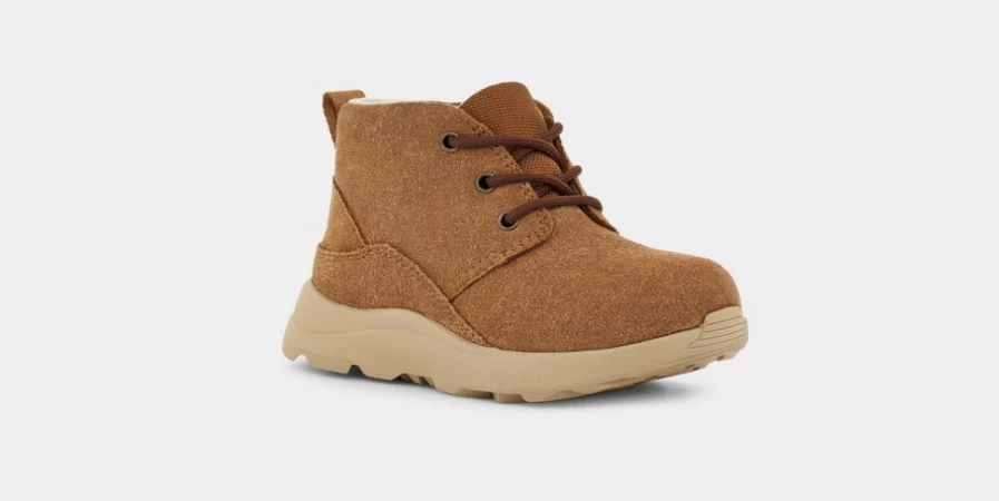 UGG Canoe III Weather Boots for Toddlers in Chestnut Suede - Waterproof & Comfortable