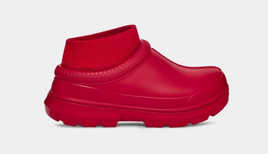 UGG Tasman X All-Gender Samba Red Slippers - Unisex Comfort Footwear