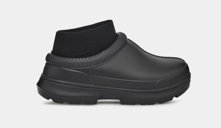 UGG Tasman X All-Gender Black Slippers - Unisex Comfort Footwear