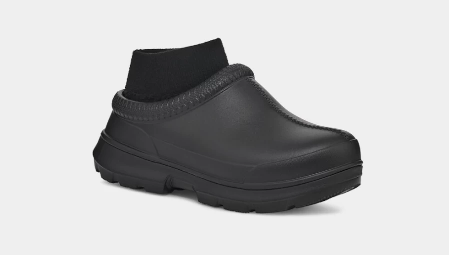 UGG Tasman X All-Gender Black Slippers - Unisex Comfort Footwear