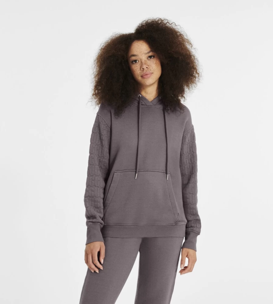 UGG Women's Castle Color Tatiana Logo Hoodie | Cozy Pullover Sweatshirt