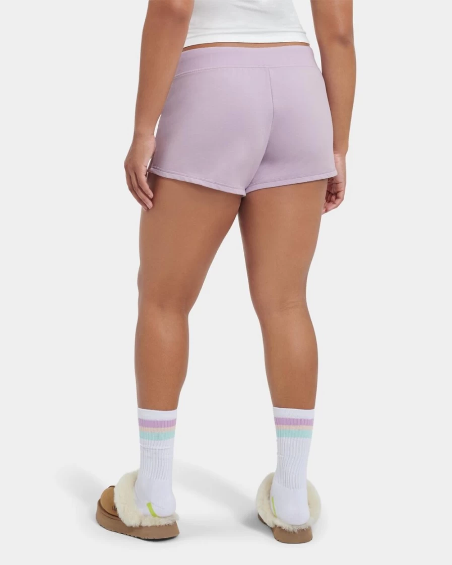 UGG Women's Maurice Micro Terry Shorts in Misty Lake | Soft & Comfortable Lounge Shorts