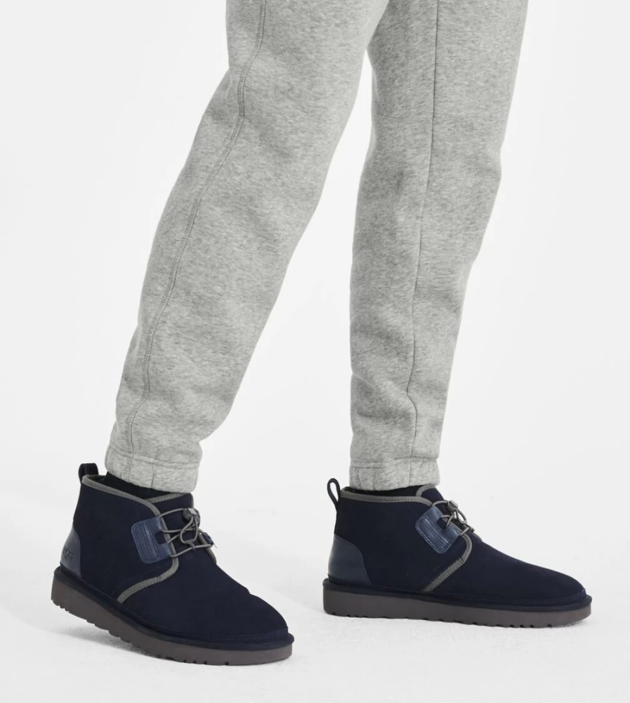 UGG Men's Ricky Jogger Sneakers in Grey Heather - Comfortable Casual Shoes