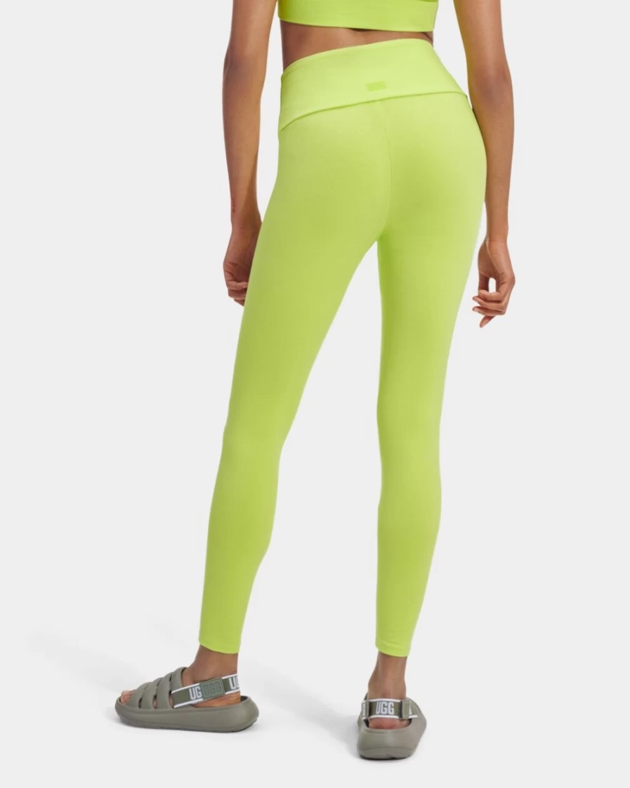UGG Women's Vibrant Green Saylor Leggings - High-Waisted Comfort & Style